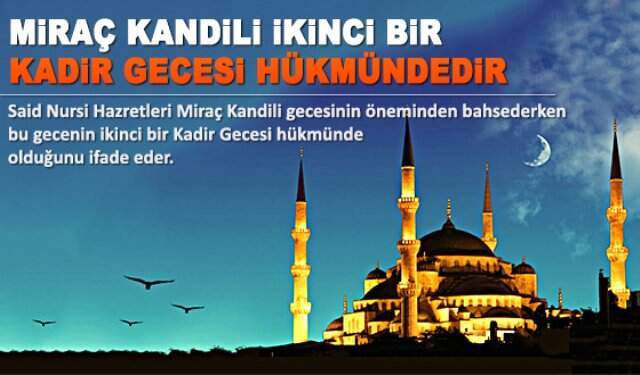 Resimli Miraç Kandili Mesajları 2019 (Kandil Mesajları 2019)