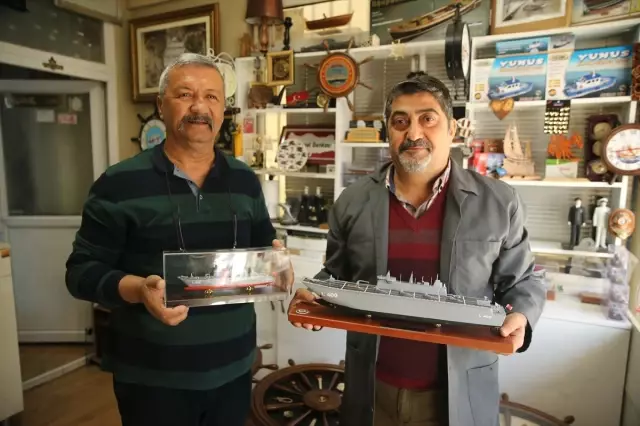 Yüzen Askeri Üs' Denizle Buluşmadan Maketini Yaptı Yüzen Askeri Üs' Denizle Buluşmadan Maketini Yaptı
