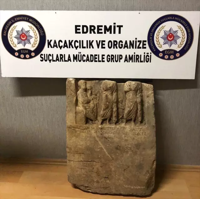 Balıkesir'de Tarihi Eser Operasyonu