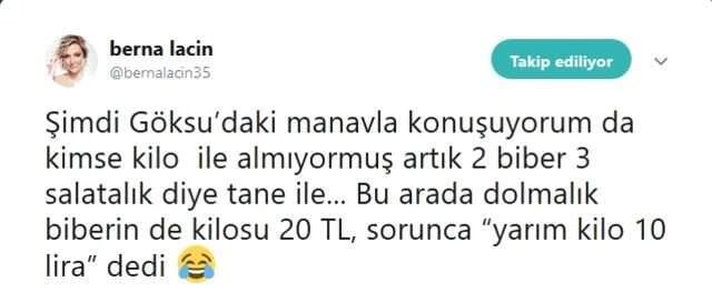 Berna Laçin Pazardaki Fiyatlara Sitem Etti!