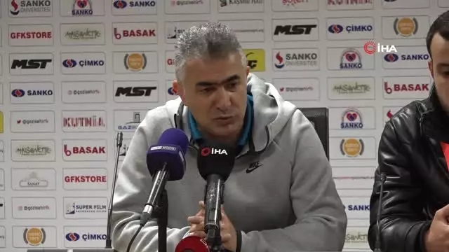 Gazişehir Gaziantep-Afjet Afyonspor Maçının Ardından Gazişehir Gaziantep-Afjet Afyonspor Maçının Ardından