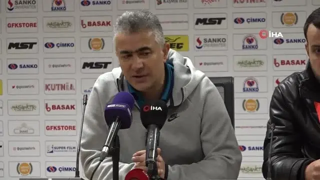 Gazişehir Gaziantep-Afjet Afyonspor Maçının Ardından Gazişehir Gaziantep-Afjet Afyonspor Maçının Ardından