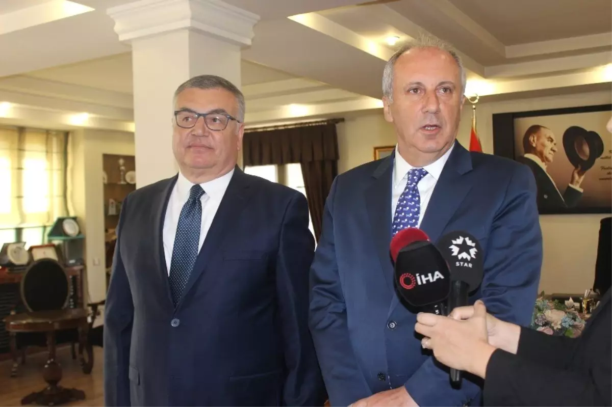İnce'den Kesimoğlu'na Destek