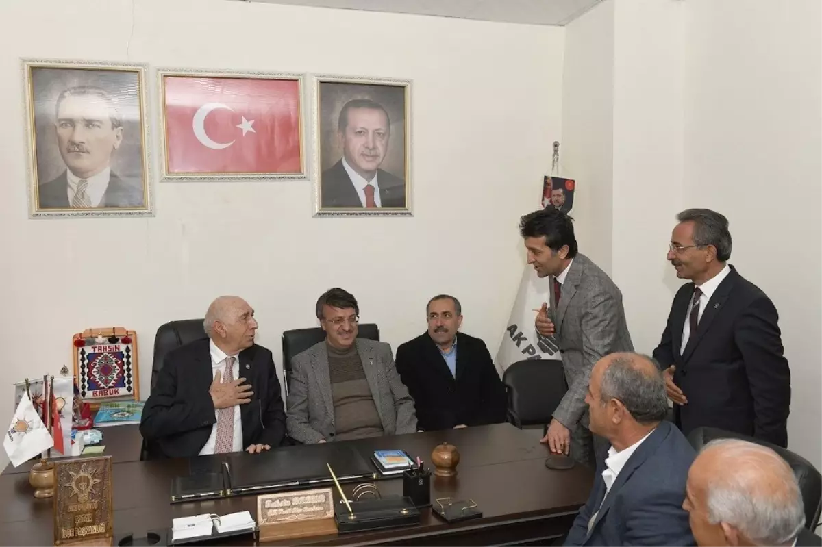 AK Parti Milletvekillerinden Başkan Şeylan'a Ziyaret