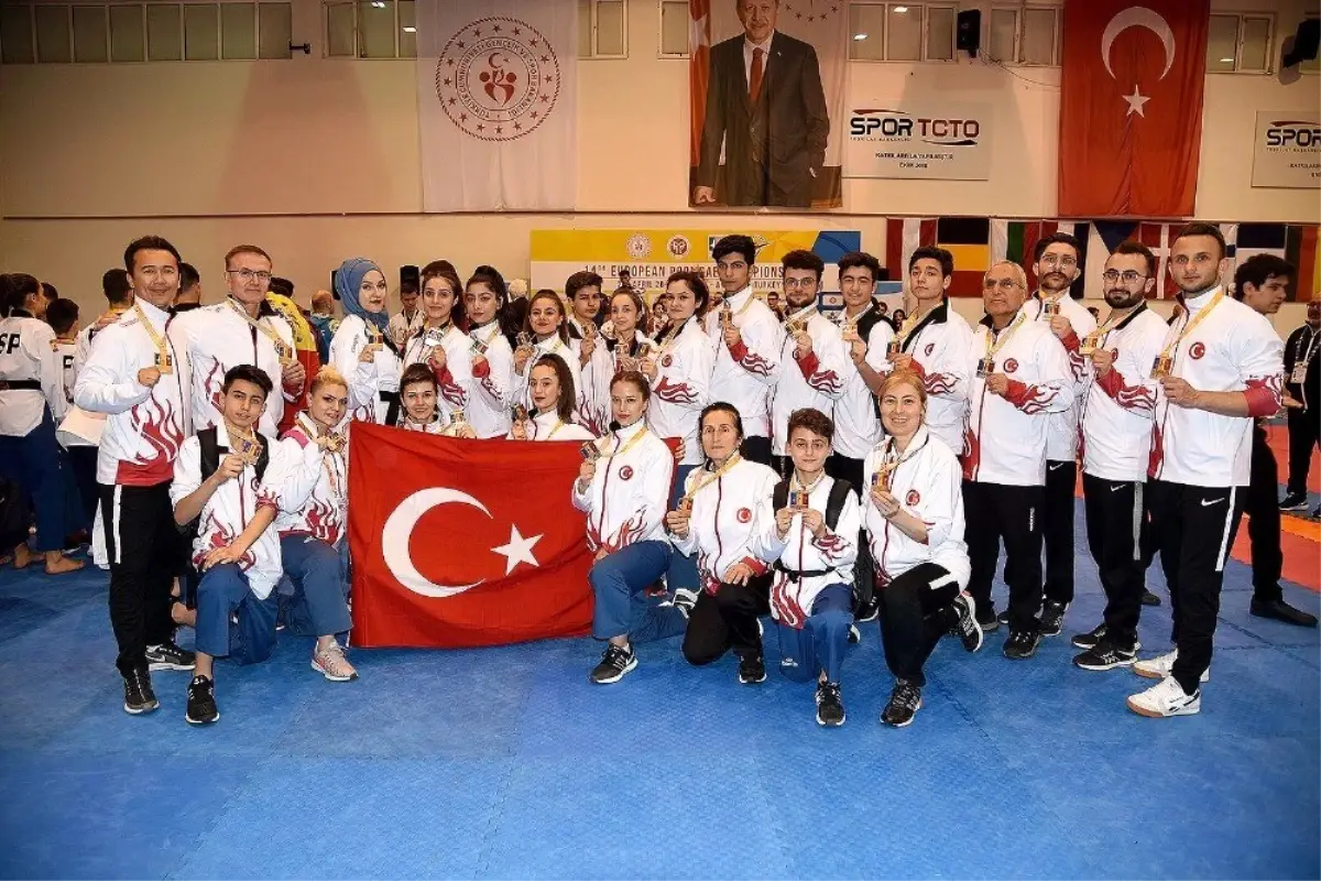 Avrupa Şampiyonası'nın İkinci Gününde 15 Madalya!