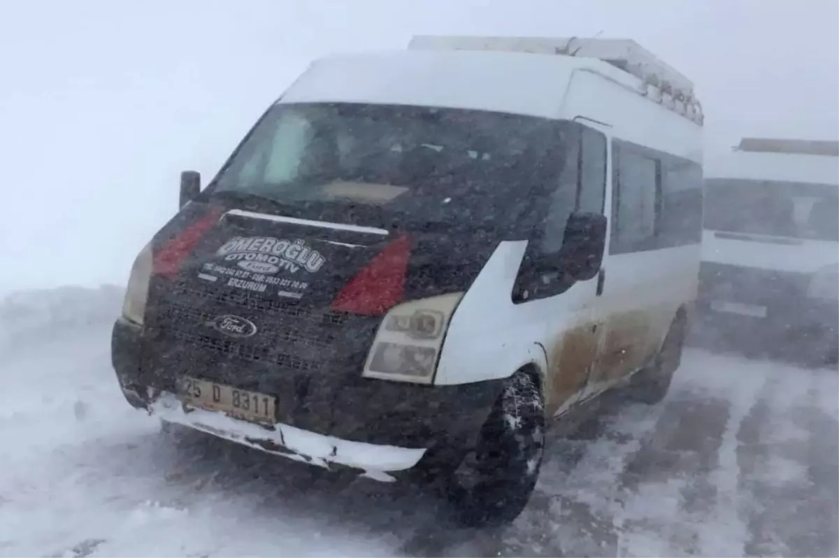 Bu Görüntüler Bugün Erzurum'da Çekildi