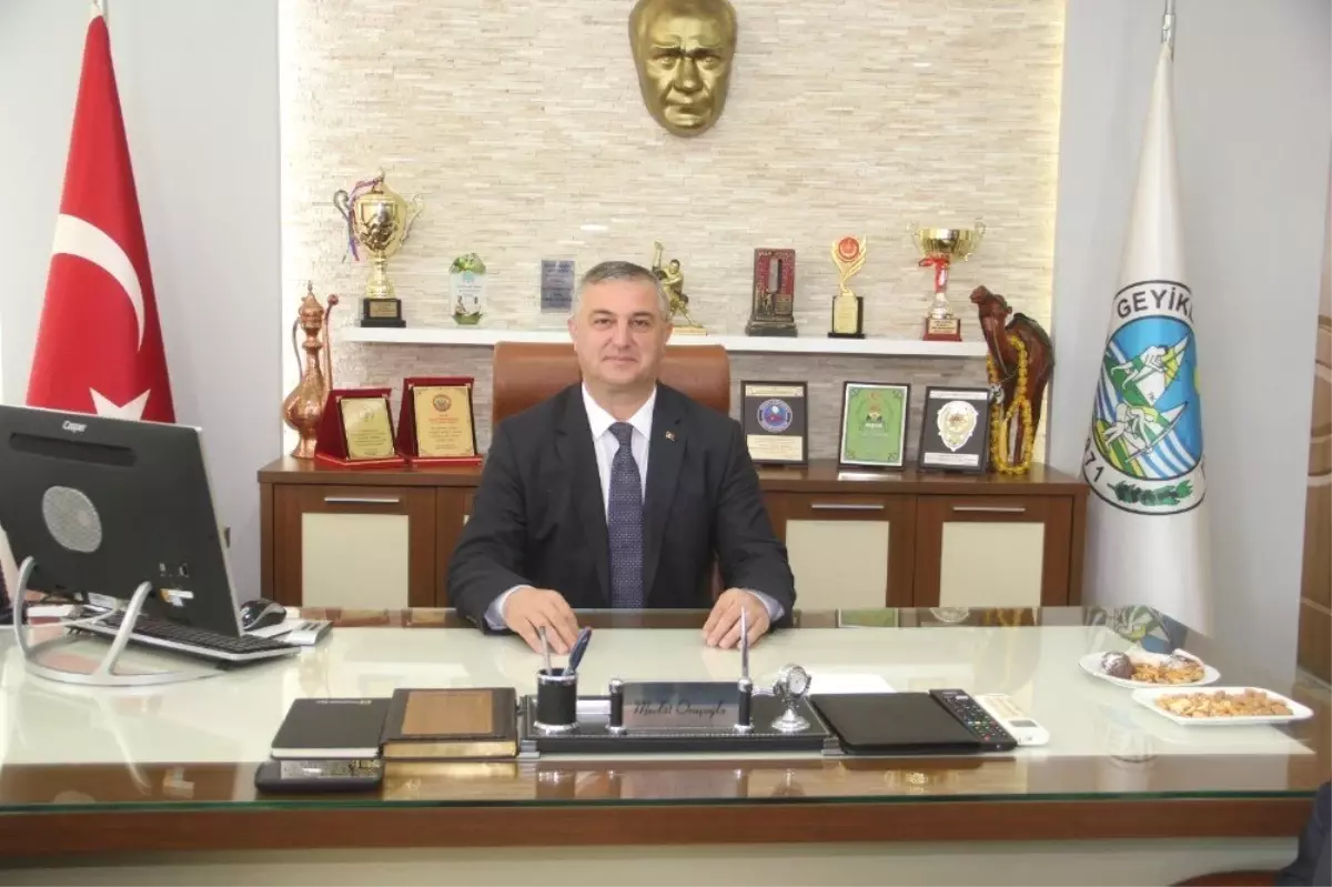 Geyikli Belediye Başkanı Oruçoğlu Göreve Başladı