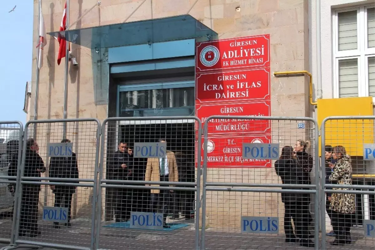 Giresun'da İtirazlar Üzerine Yapılan Sayımda Fark 311'e Yükseldi
