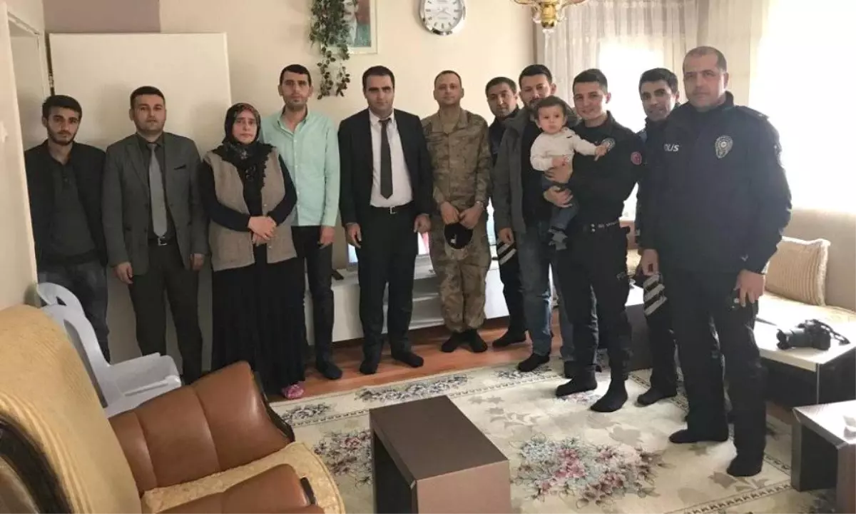 Hakkari'de Şehit Ailelerine Ziyaret