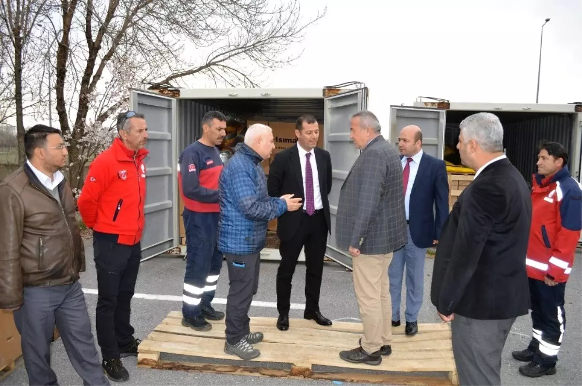 Kayseri'ye Tahsis Edilen Personel Barınma Çadırları Acil Durumlar İçin Hazır
