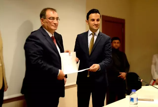 Kilis Belediye Başkanı Bulut Mazbatasını Aldı Kilis Belediye Başkanı Bulut Mazbatasını Aldı