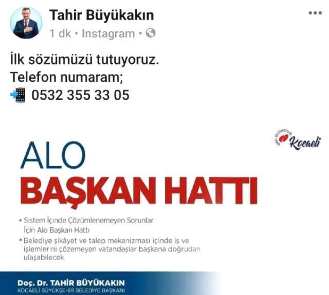 Kocaeli Büyükşehir Belediye Başkanı, Göreve Geldiği İlk Gün Sözünü Tuttu