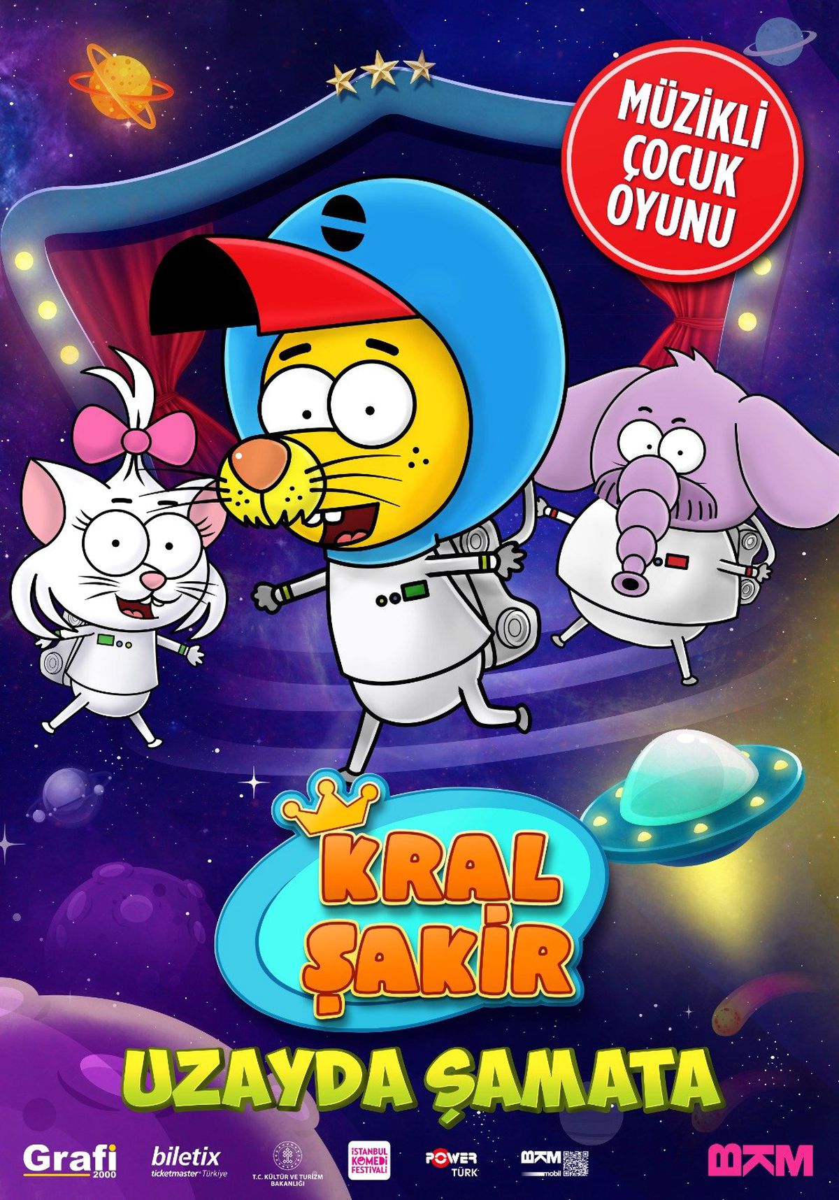 'KRAL Şakir - Uzayda Şamata İzmir'de'