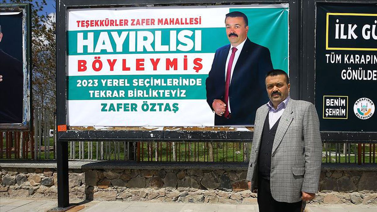 Seçimi Kaybeden Aday, İlanla Vatandaşlara Teşekkür Etti