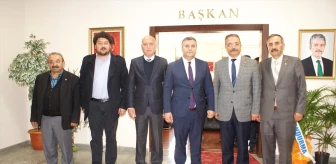 Belediye Başkanı Demirbaş'a CHP ve İyi Parti'den Hayırlı Olsun Ziyareti