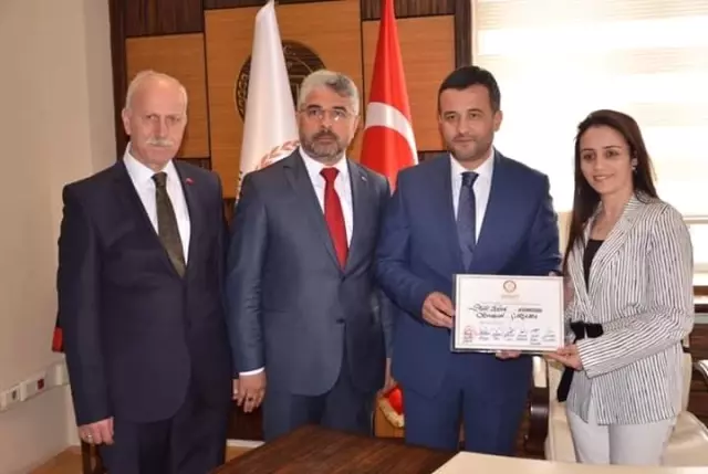 Çarşamba'da Halit Doğan Görevi Devraldı Çarşamba'da Halit Doğan Görevi Devraldı