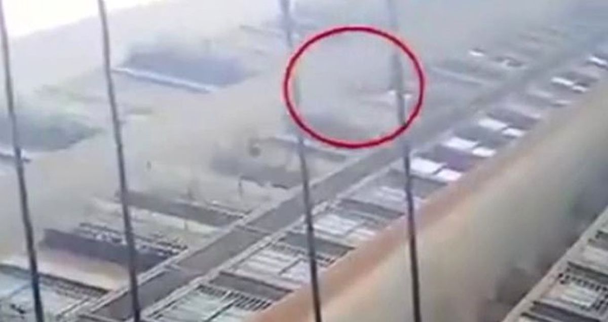 26 Kattan Yere Çakıldı, Mucize Eseri Burnu Bile Kanamadı!