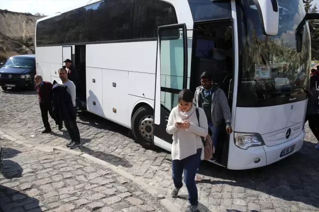 Grafikli - Kapadokya Turizm Sezonuna Hızlı Girdi