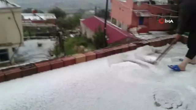 Erdemli'yi Dolu Vurdu Erdemli'yi Dolu Vurdu