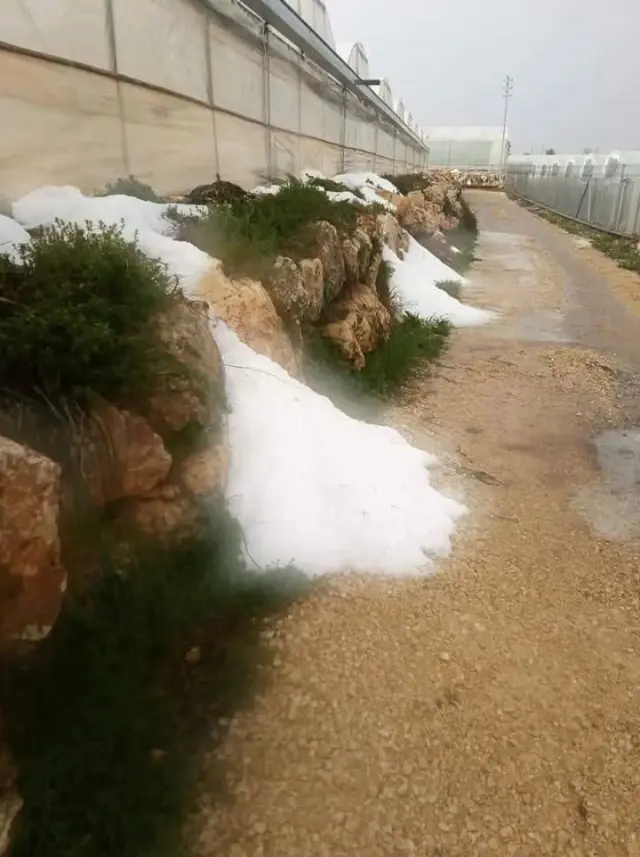 Erdemli'yi Dolu Vurdu Erdemli'yi Dolu Vurdu