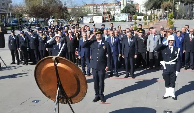 Bafra'da Polis Haftası Töreni Bafra'da Polis Haftası Töreni