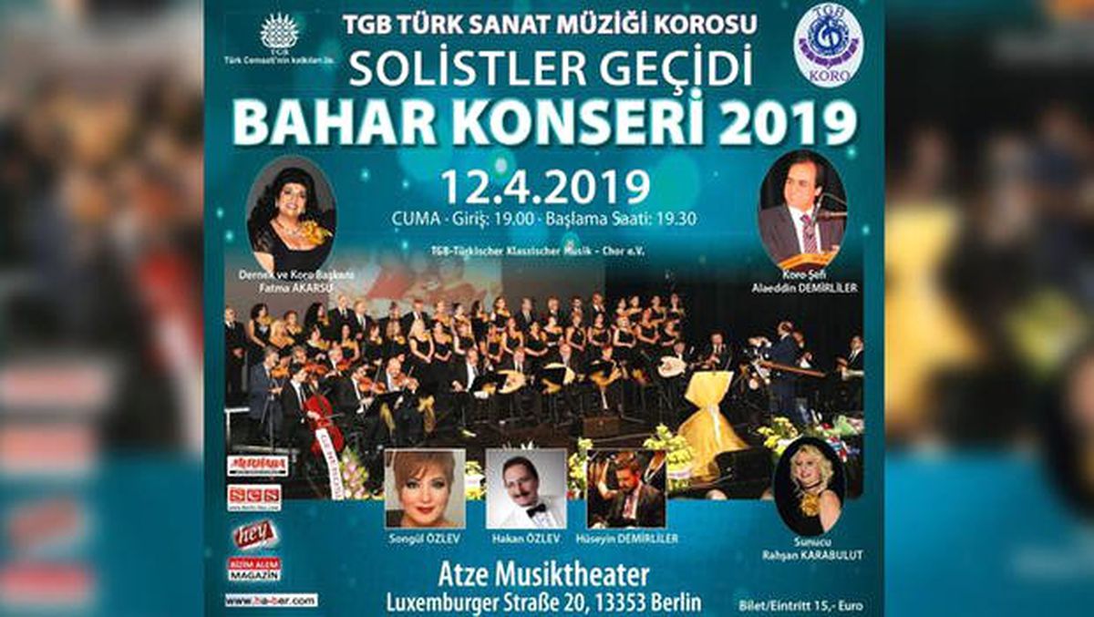 Berlin'de Sanat Müziği Akşamı