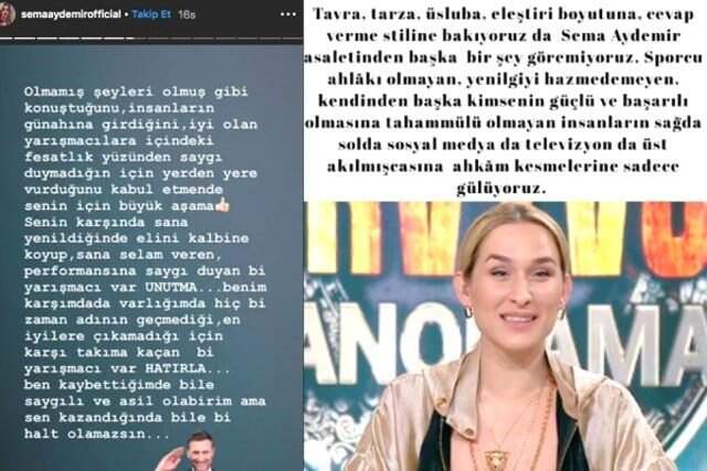 Sema ile Nagihan Sosyal Medyadan Birbirine Girdi!