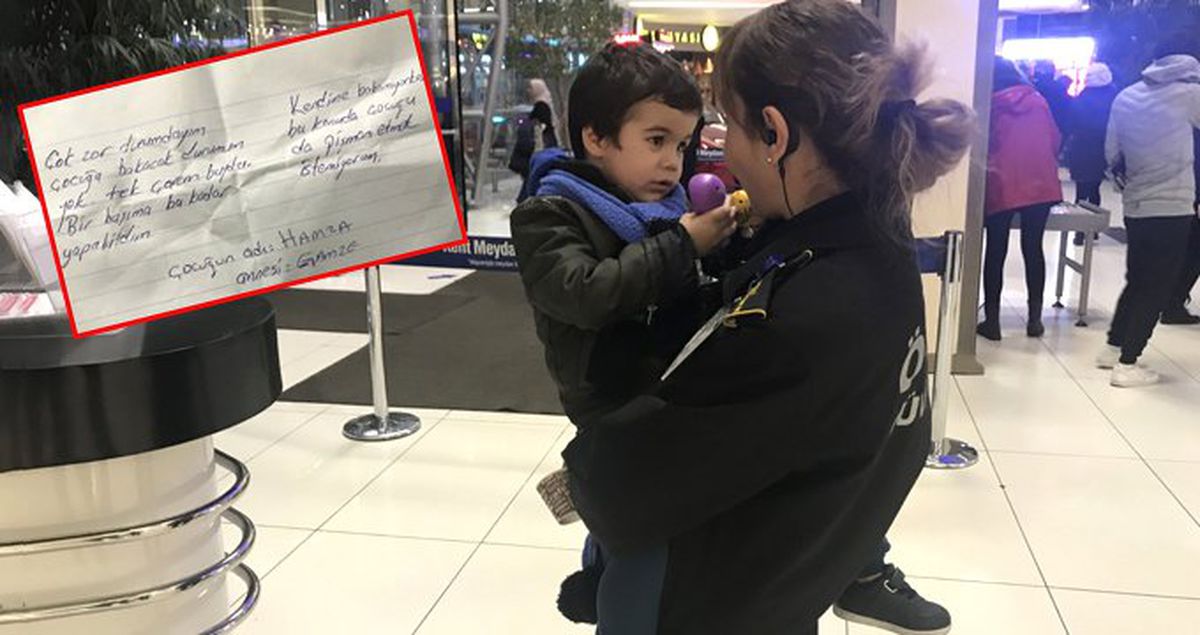 Minik Oğlunu, Cebine Not Koyup AVM'de Terk Eden Anneye Hapis Şoku!