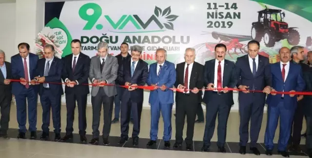 9. Doğu Anadolu Tarım, Hayvancılık ve Gıda Fuarı Kapılarını Açtı