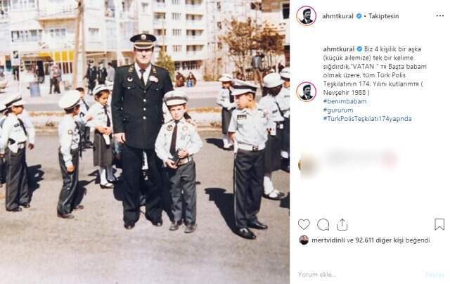 Ahmet Kural, Türk Polis Teşkilatı Hakkında Paylaşımda Bulundu!
