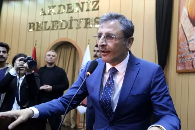 Akdeniz Belediyesinde Devir Teslim