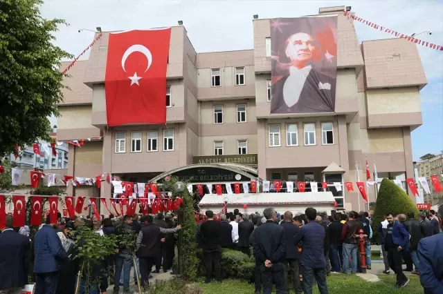 Akdeniz Belediyesinde Devir Teslim