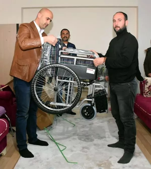 Otizmli Serhat'ın Tekerlekli Sandalye Sevinci