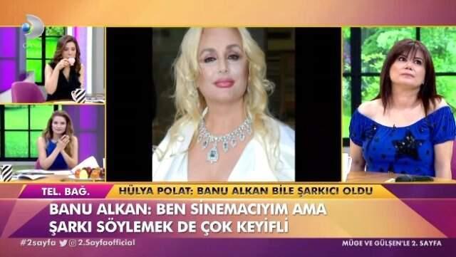 Şarkıcı Banu Alkan'dan Demet Akalın'a Gönderme: Konuşarak Şarkı Söylüyor