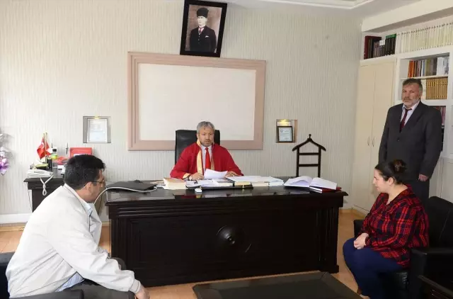 Uşak'ta Müftü İlk Kez Nikah Kıydı Uşak'ta Müftü İlk Kez Nikah Kıydı
