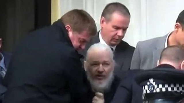 Wikileaks'in Kurucusu Assange, Londra'da Tutuklandı