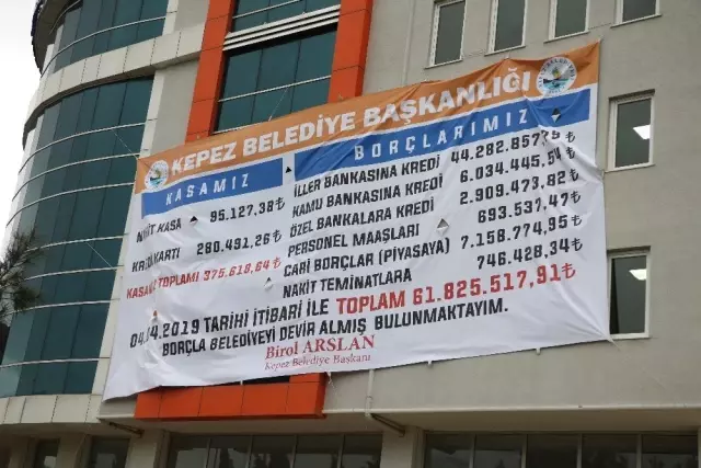 Belediyenin Borcunu Afisle Asan Chp Li Baskan Ile Eski Belediye Baskani Arasinda Kriz Cikti Haberler