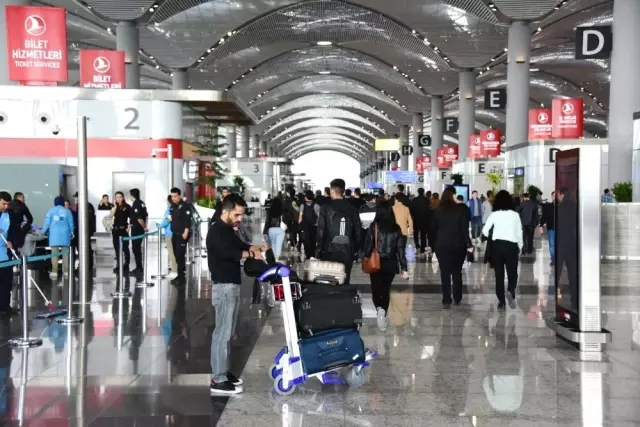 İstanbul Havalimanı'nı 7-11 Nisan'da 634 Bin Yolcu Kullandı İstanbul Havalimanı'nı 7-11 Nisan'da 634 Bin Yolcu Kullandı