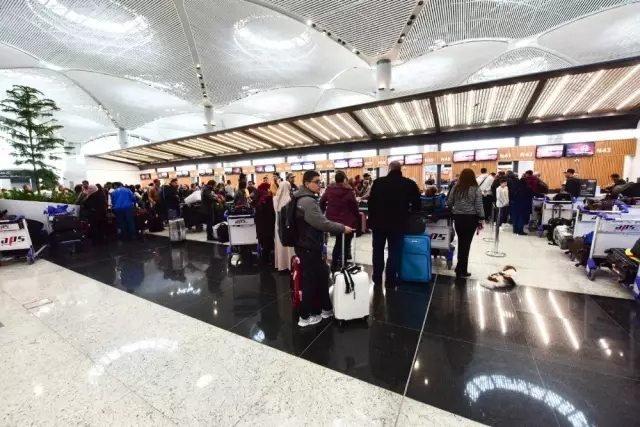 İstanbul Havalimanı'nı 7-11 Nisan'da 634 Bin Yolcu Kullandı İstanbul Havalimanı'nı 7-11 Nisan'da 634 Bin Yolcu Kullandı