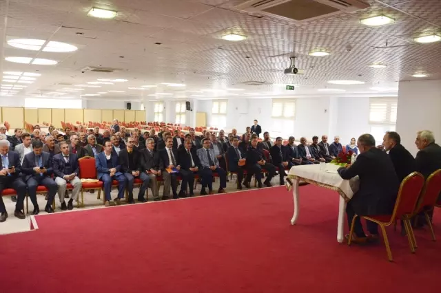 Yahyalı'da Muhtarlar Bir Araya Geldi