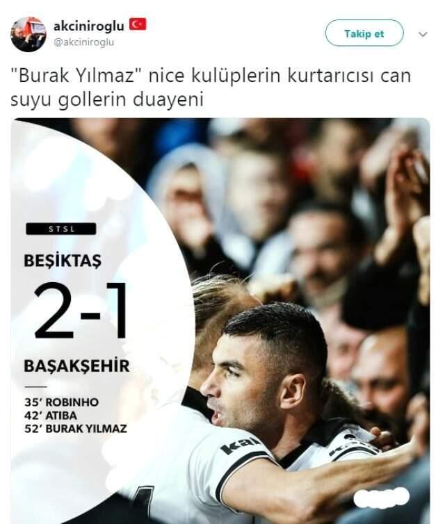 Beşiktaşlı Burak Yılmaz Sosyal Medyayı Salladı