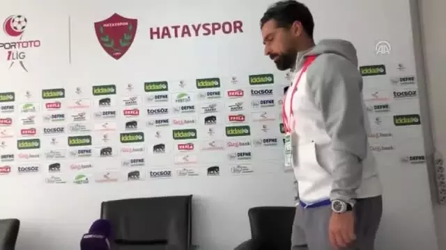 Hatayspor - Afjet Afyonspor Maçının Ardından Hatayspor - Afjet Afyonspor Maçının Ardından