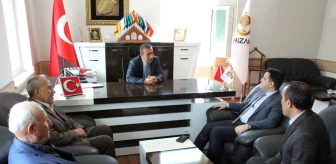Kaymakam Hamitoğlu'ndan Belediye Başkanı Aktaş'a Ziyaret