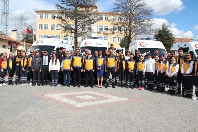 Sağlık Bakanlığı'ndan Kırşehir'e 8 Ambulans