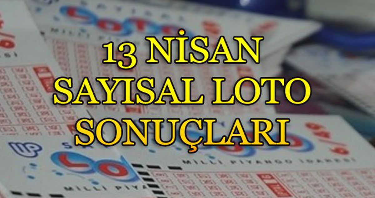 13 Nisan Sayısal Loto Sonuçları: Tam 10 Milyon Lira Kazandı!