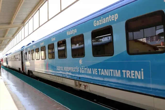 Sosyal Kooperatif Eğitim ve Tanıtım Treni Sivas'ta