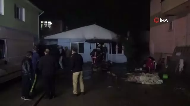 Gece Yarısı Tek Katlı Evde Çıkan Yangın Korkuttu Haberler