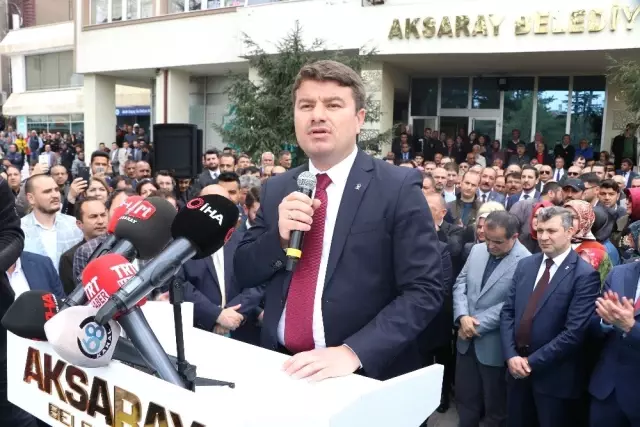 Aksaray Belediye Başkanı Evren Dinçer Görevi Devraldı Aksaray Belediye Başkanı Evren Dinçer Görevi Devraldı