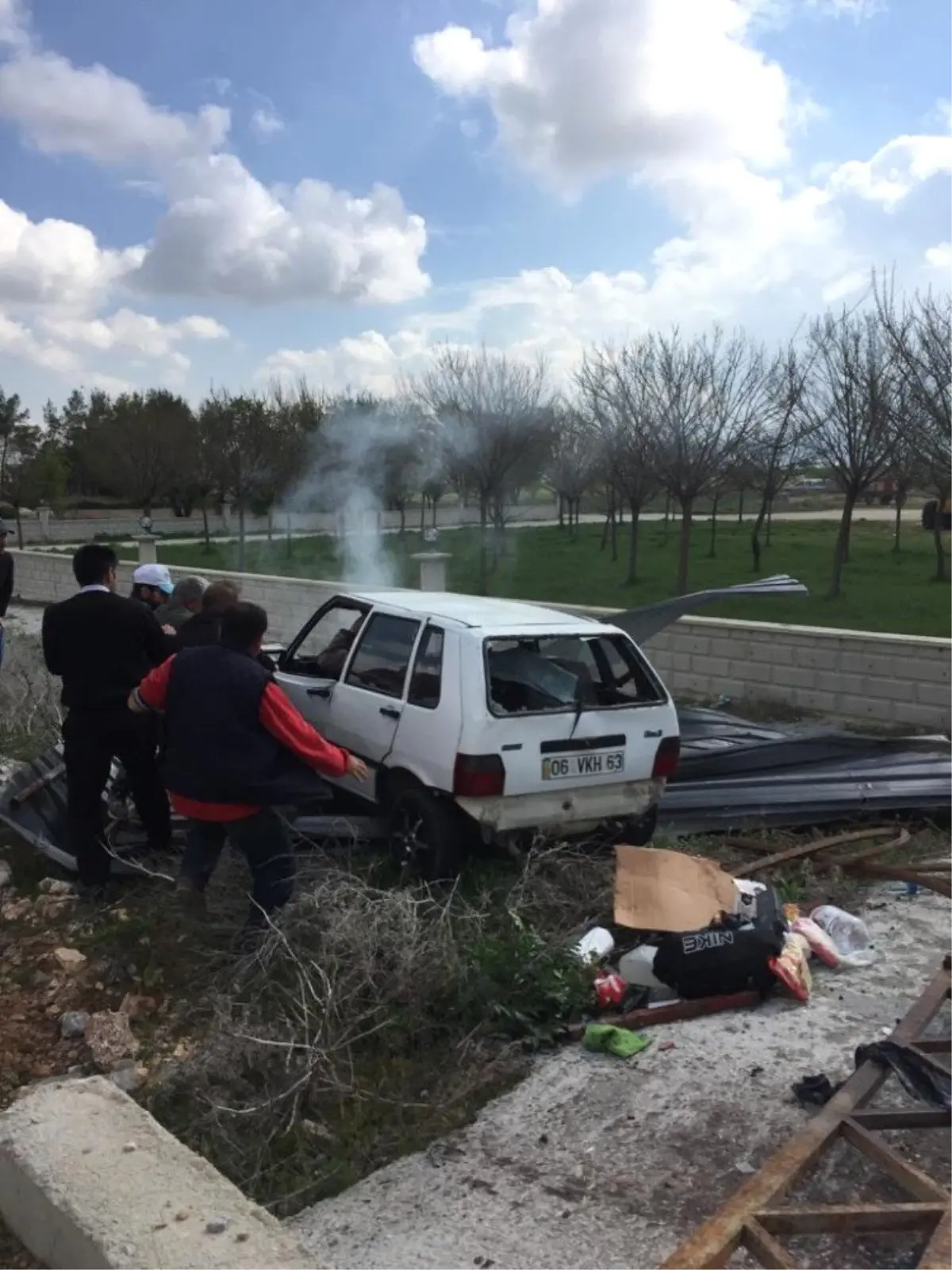 Denizli'de Trafik Kazası: 1 Yaralı - Haberler