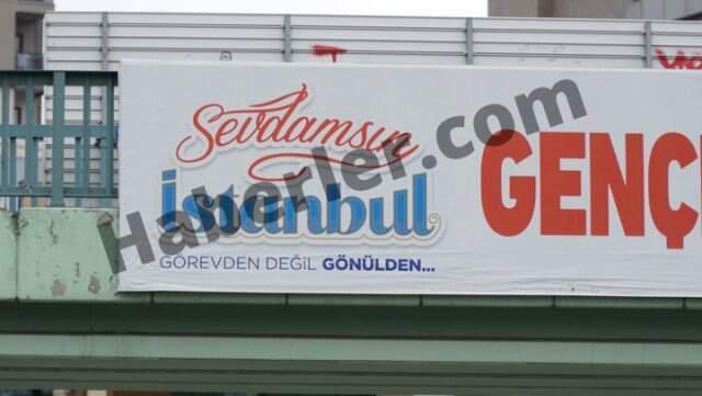 İBB'den Çok Konuşulacak İstanbul Afişi: Görevden Değil Gönülden